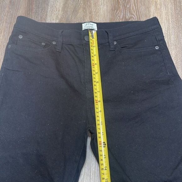 J. Crew Black Lookout High Rise Skinny Jeans Sz 32 - Picture 11 of 12